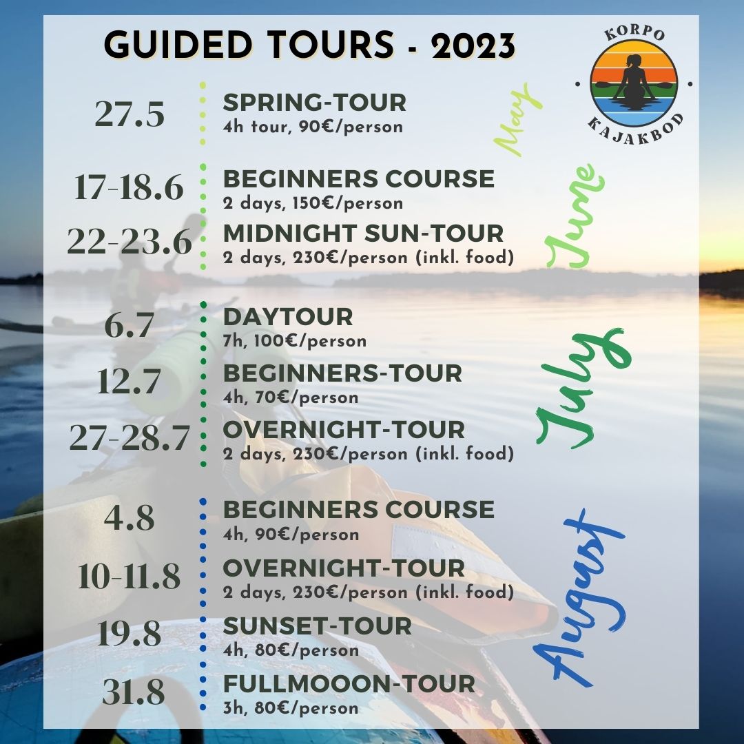 Themed guided tours 2022