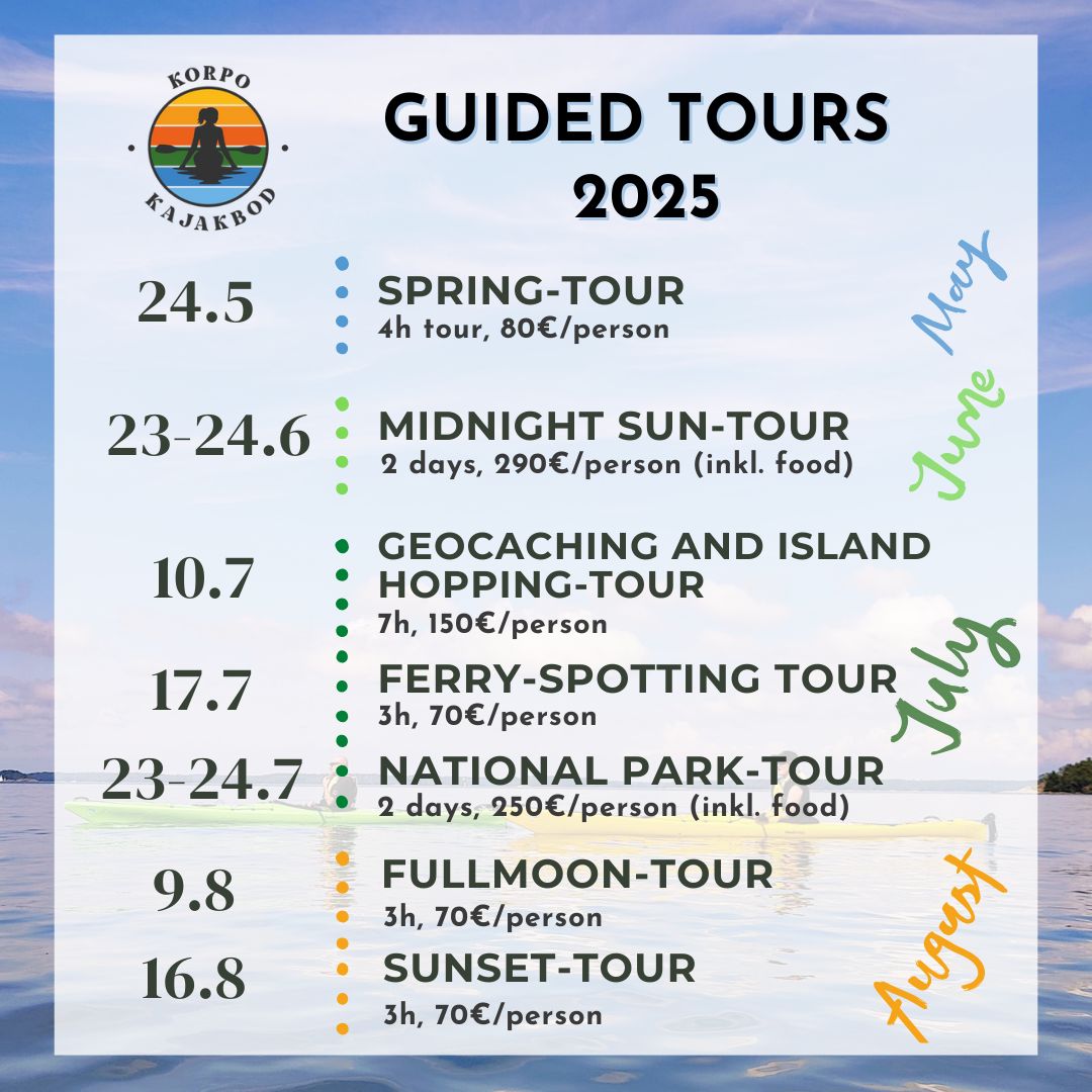 Naawa Nature themed guided tours 2025